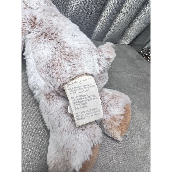 First Impressions Reindeer Deer Plush 12 Inch Brown Macys Stuffed Animal Toy - Picture 10 of 10